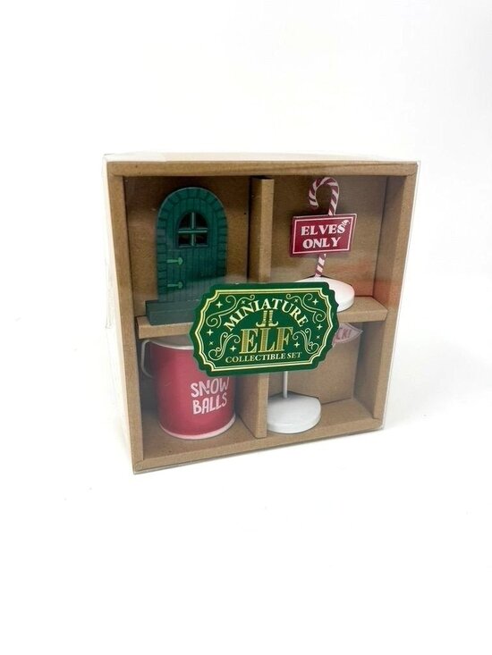 Target Other - Target Bullseye Miniature Elf Collectible Set Christmas 2025 New Decor
